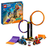 LEGO 60360 CITY WYZWANIE KASKADERSKIE - OBRACAJĄCE SIĘ OKREGI