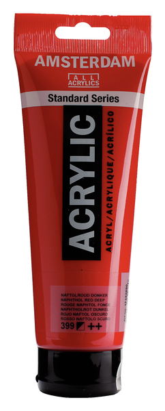 FARBA AKRYL.250ML 399 N.RED DEEP AMSTERDAM