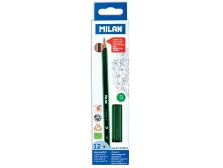 MILAN OŁÓWEK TRÓJK.B 12SZT 071230212