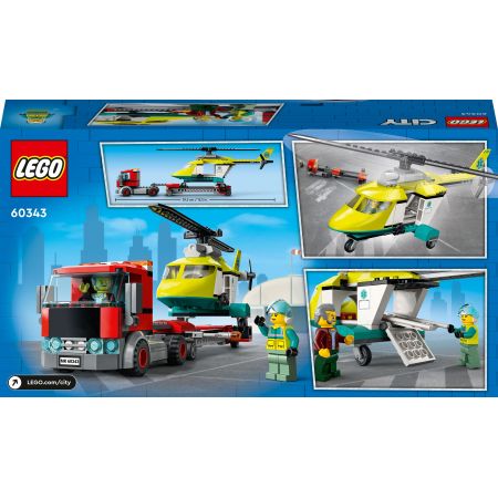 LEGO 60343 CITY Laweta helikoptera ratunkowego