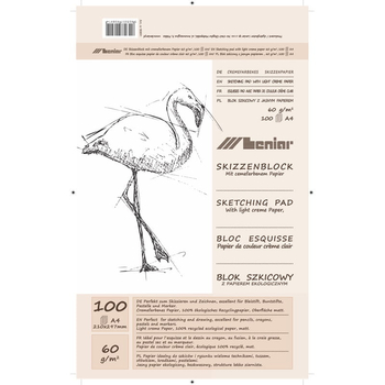 LENIAR BLOK SZKICOWY BIEDRONKA A4 160G 90811