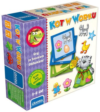 GRANNA KOT W WORKU GRAM ZE SMOKIEM OBIBOKIEM