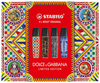 STABILO BOSS ZAKREŚLACZ D&G Dolce&Gabbana 4 SZT 70/4-1-102 LIMITED EDITION
