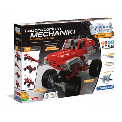 CLEMENTONI LABORATORIUM MECHANIKI MONSTER TRUCK