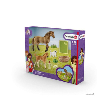 SLH 42432 ZESTAW PIELĘGNACYJNY QUARTER KOŃ + ŹREBIĘ