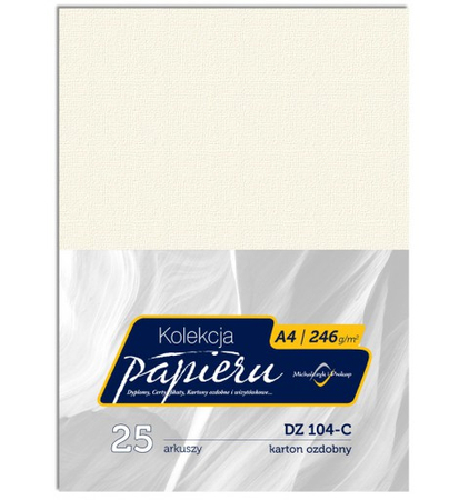 DZ 104-C KARTON OZDOBNY 25ARK
