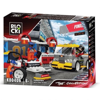 BLOCKI The Collection - Racing Car Service - Pit S KB0406