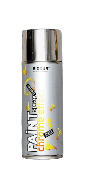 BIODUR EMALIA CHROM EFEKT 400 ML SREBRNY