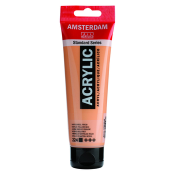 FARBA AKRYL.AMSTERDAM 224 NAPLES YLW.RD. 120ML