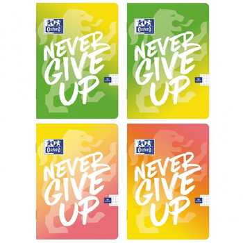 ZESZYT OXFORD NEVER A5/60K KRATKA 400114795