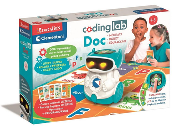 CLEMENTONI EDUKACYJNY ROBOT DOC 50730