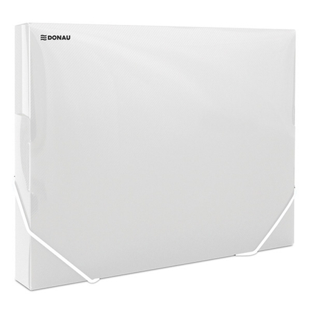DONAU TECZKA PRZESTRZ.A4 3CM Z GUMKĄ TRANSP.8545001PL-00