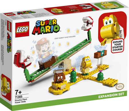 LEGO 71365 SUPER MARIO MEGAZJEŻDŻALNIA PIRANHA PLANT ZESTAW ROZSZERZAJĄCY