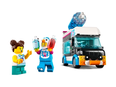 LEGO 60384 CITY Pingwinia furgonetka ze slushem