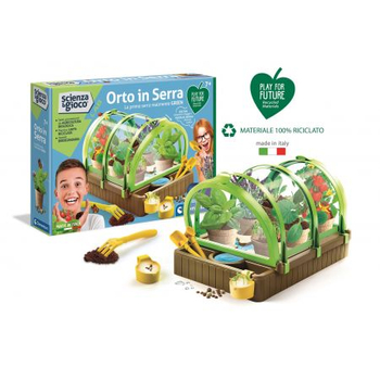 CLEMENTONI NAUKOWA ZABAWA SZKLARNIA EKO GREEN HOUSE