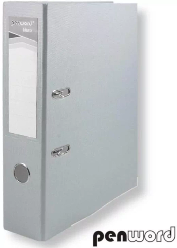 PEN SEGREGATOR Z OKUCIEM A4 5CM SZARY