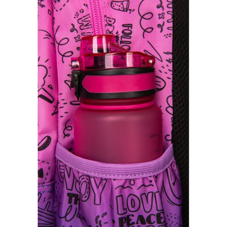 COOLPACK JERRY PLECAK MŁODZIEŻOWY PURPLE SCRIBBLE D029341  2021