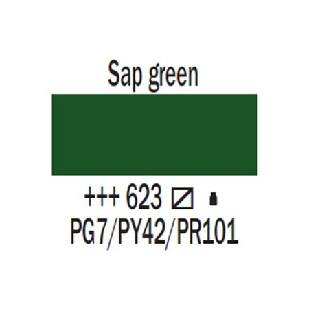 FARBA AKRYL.AMSTERDAM 623 SAP GREEN 120ML