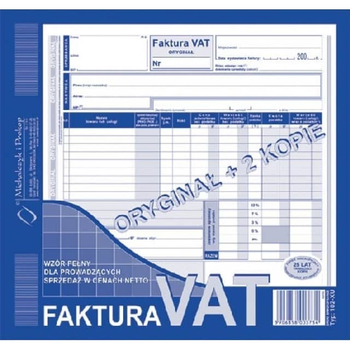 102-XE FAKTURA 2/3 A4 (PEŁNA ORYG.+2K)