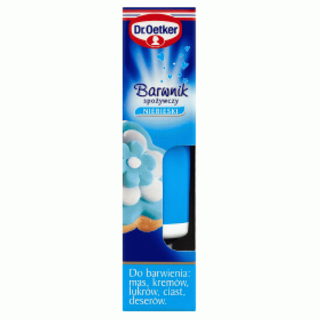 DR. OETKER BARWNIK SPOŻYWCZY NIEBIESKI 10G