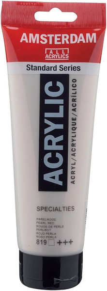FARBA AKRYL.250ML PEARL RED 819 AMSTERDAM