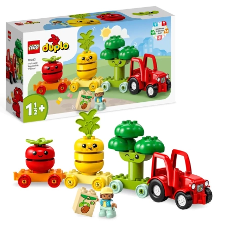 LEGO 10982 DUPLO MY FIRST TRAKTOR Z WARZYWAMI I OWOCAMI