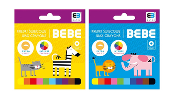 BBI KREDKI ŚWIECOWE 10KOL BB KIDS