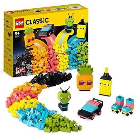 LEGO 11027 CLASSIC KREATYWNA ZABAWA NEONOWYMI KOLORAMI