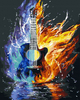 TWOJE HOBBY OGNISTA GITARA GX44237