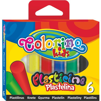 COLORINO KIDS PLASTELINA 6 KOL 13871PTR