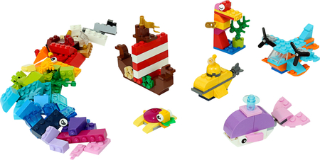 LEGO 11018 CLASSIC Kreatywna oceaniczna zabawa