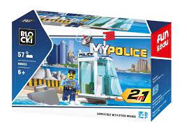 KLOCKI BLOCKI MY POLICE 2W1 57EL KB0652