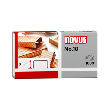 NOVUS ZSZYWKI MIEDZIOWANE NO.10 1000 040-0207
