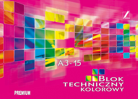 BLOK TECH.A3 KOLOR PREMIUM /15KART/