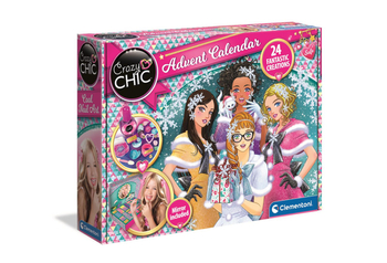 CLEMENTONI CRAZY CHIC KALENDARZ ADWENTOWY 78797