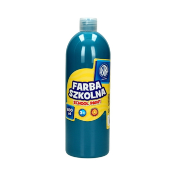 ASTRA FARBA SZKOLNA 1000ML TURKUSOWA 301217064