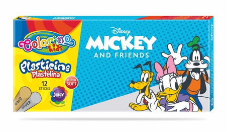 COLORINO PLASTELINA 12KOL. MICKEY 89885PTR