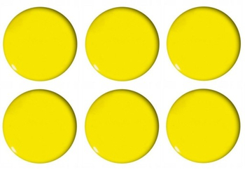 TETIS MAGNESY 30MM ŻÓŁTE GM301