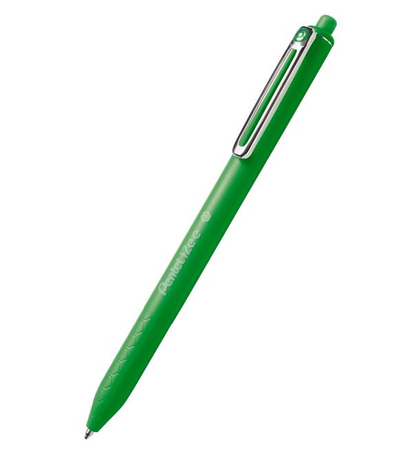 PENTEL DŁUGOPIS IZEE 0,7MM ZIELONY BX467-D