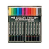 **PENTEL PISAK DWUSTRONNY TWIN COLOR PEN 36SZT SET SCW-36