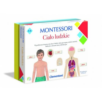 CLEMENTONI MONTESSORI CIAŁO LUDZKIE  ZB112019