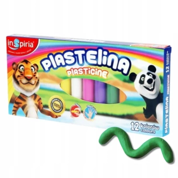 INSPIRIA PLASTELINA - 12 KOLORÓW 3828