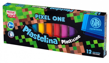 ASTRA PLASTELINA PIXEL ONE 12 KOLORÓW 3407000000
