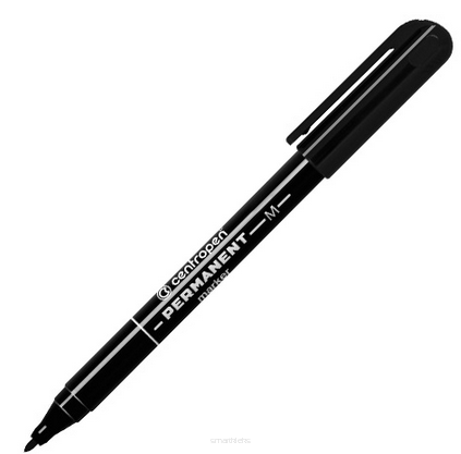 CENTROPEN MARKER PERMANENT 2846 1 MM CZARNY 612309
