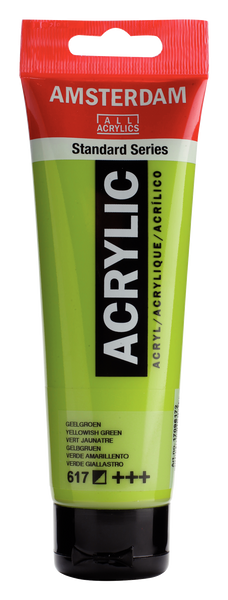 FARBA AKRYL.AMSTERDAM 617 YELLOWISH GREEN 120ML
