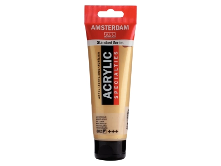 FARBA AKRYL.AMSTERDAM 802 LIGHT GOLD 120ML