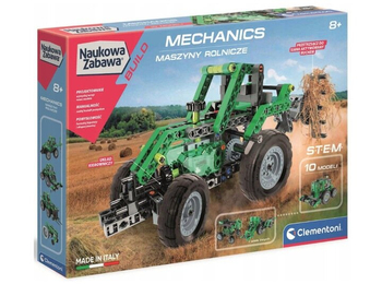 Clementoni Naukowa zabawa. Laboratorium mechaniki. Maszyny rolnicze 50794