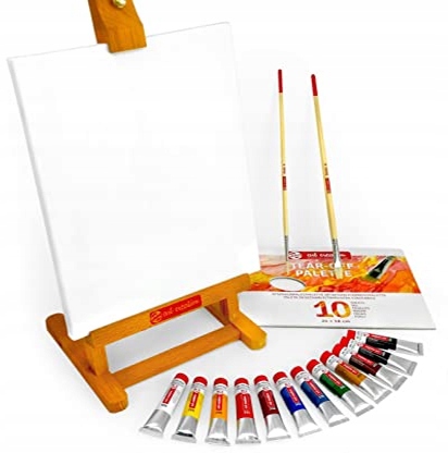 ZESTAW FARB OLEJNYCH ART CREATION COMBI 12X12ML ZE SZTALUGĄ 9010113M