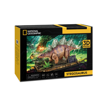 CUBIC FUN Puzzle 3D Stegozaur National Geographic DS1054