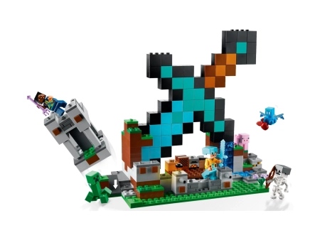 LEGO 21244 MINECRAFT Bastion miecza